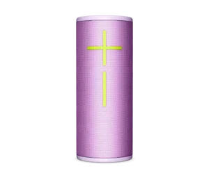 UE Boom 4 (Black, Blue, Lilac) Portable Speaker | 360° Sound | IP67 Waterproof | 15-Hour Battery - Box