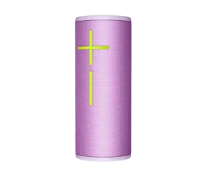 UE Boom 4 (Black, Blue, Lilac) Portable Speaker | 360° Sound | IP67 Waterproof | 15-Hour Battery - Box