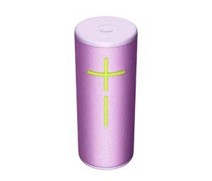 UE Boom 4 (Black, Blue, Lilac) Portable Speaker | 360° Sound | IP67 Waterproof | 15-Hour Battery - Box