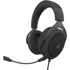 Corsair HS60 Pro Surround - 7.1 Virtual Surround Sound Gaming Headset with USB DAC - Works with PC, Xbox Series X, Xbox Series S, Xbox One, PS5, PS4, and Nintendo Switch - Carbon (Box Open)