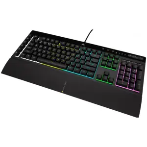 Corsair K55 RGB PRO Gaming Keyboard | Macro Keys | 10-Zone RGB | Spill-Resistant (Without Box)