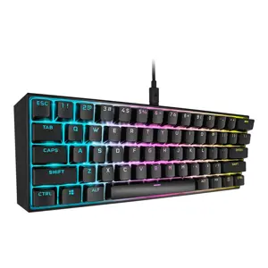 Corsair K65 RGB MINI | 60% Mechanical Keyboard | AXON 8000Hz | Cherry MX | PBT Keycaps (without box)