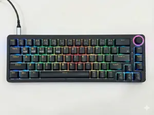 Homoo KF068 RGB Mechanical Gaming Keyboard | Blue Switches | Anti-Ghosting | Rainbow RGB