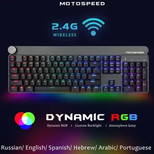 Motospeed GK81 Wireless Mechanical Gaming Keyboard | Red Switches | Price in Pakistan