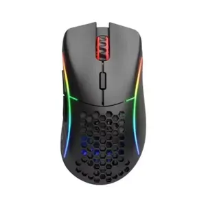 Glorious Model D Wireless | Ultralight Ergonomic 69g Gaming Mouse | White/Black