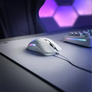 Glorious Model O | Wired Gaming Mouse | Ultra-Light 67g | White / Black