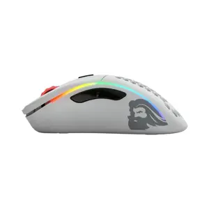 Glorious Model D Wireless | Ultralight Ergonomic 69g Gaming Mouse | White/Black