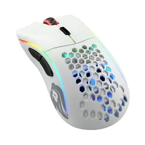 Glorious Model D Wireless | Ultralight Ergonomic 69g Gaming Mouse | White/Black