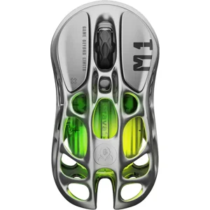GravaStar Mercury M1 Pro | Wireless Mouse | 26K DPI PAW3395 | Magnesium Alloy | 200H Battery (Gray)