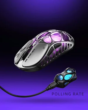 GravaStar Mercury X Pro | 8K Wireless Mouse | 49g Magnesium | 32K DPI PAW3950 | 8000Hz Polling