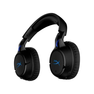 HyperX Cloud Flight Wireless Gaming Headset, Long Lasting Battery up to 30 Hours, Detachable Noise Cancelling Microphone, Red LED Light, Comfortable Memory Foam, Works with PC, PS4 & PS5 (Open Box)