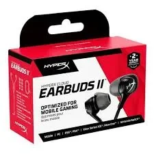HyperX Cloud Earbuds II – Red