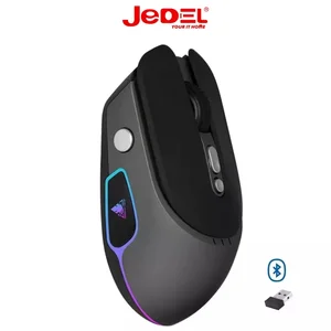 JEDEL WH104 Wireless Dual Mode RGB Mouse - Computism Pakistan