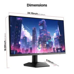 KOORUI G2721P 27" QHD IPS 200Hz | 95% DCI-P3, ▲E≤2 | (DIC) 1ms, 16.7m Color Display, 2x HDMI 2.0 | 1x DP 1.4 HDR 400 Gaming Monitor