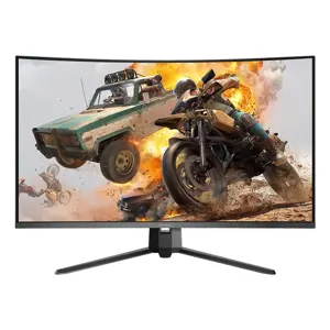  KOORUI G3221SC 32' Curved QHD 170Hz 1ms (MPRT), 300cd/㎡, 100% SRGB, 1500R Curved Gaming Monitor, VA Display, 90% DCI-P3, AMD FreeSync  Gaming Monitor