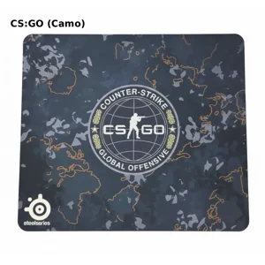 QcK Heavy Large Gaming Mousepad | 450x400mmx6mm | Non-Slip Base 