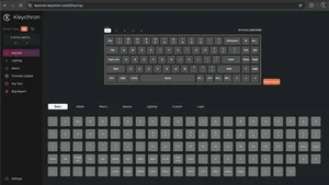 Keychron K15 Pro Alice Layout Wireless Mechanical Keyboard | RGB Backlight | Low-Profile Gateron Mechanical Red Switches - WITHOUT BOX