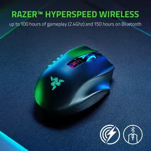 Razer Naga Pro Wireless Gaming Mouse - WITHOUT BOX (Mix Modules)
