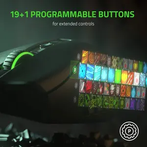 Razer Naga Pro Wireless Gaming Mouse - WITHOUT BOX (Mix Modules)