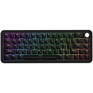 Sama Xinmeng Beat65 Rapid Trigger RGB Gaming Keyboard - Black Night/Moon White