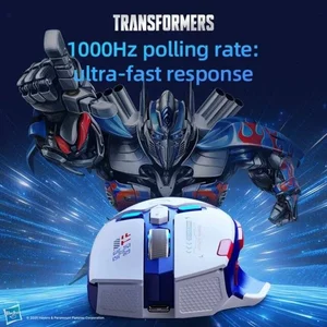 Transformers TF-GM01 Tri-Mode RGB Gaming Mouse - White