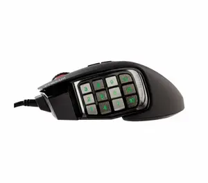 Corsair Scimitar Pro | 12-Button MMO Gaming Mouse | RGB | 16K DPI | (WITHOUT BOX)