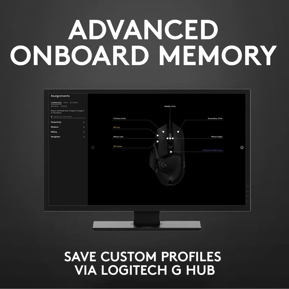 Logitech G502 Hero High Performance Wired Gaming Mouse - Without Box