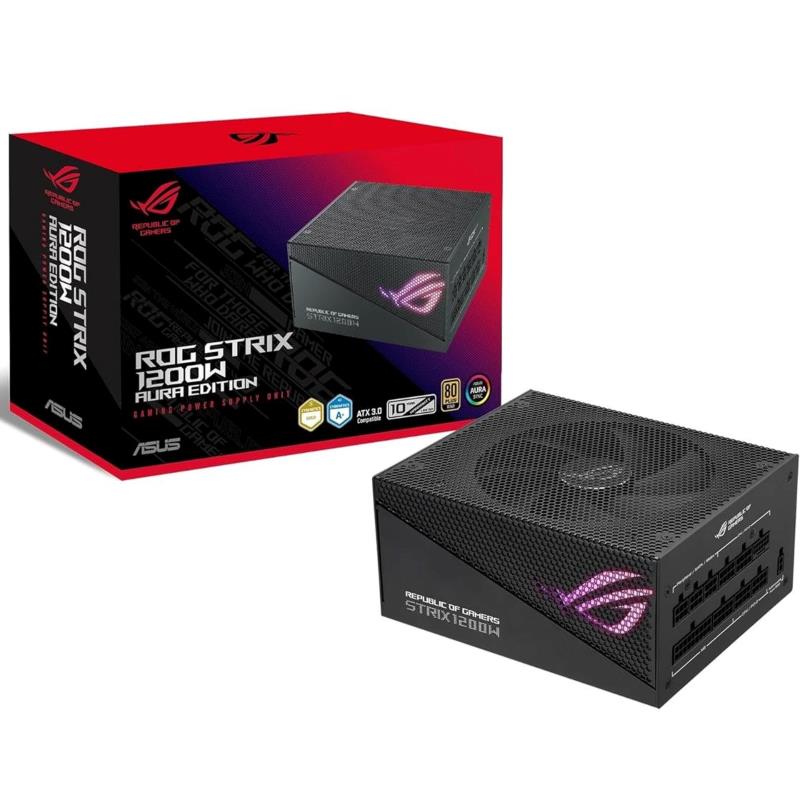ASUS ROG Strix 1200W 80+ Gold Aura Edition Fully Modular Gaming Power Supply