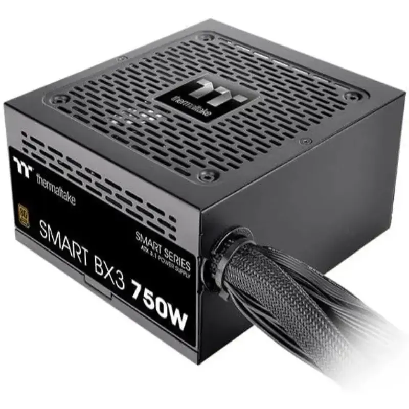 Thermaltake Smart BX3 750W 80 Plus Bronze ATX 3.1 Power Supply - Non-Modular for Mainstream Gaming PCs