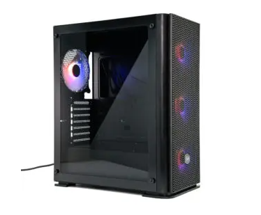 EASE EC144B ARGB Mid-Tower ATX Gaming Case Black