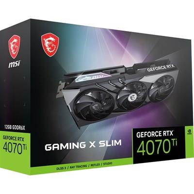 MSI GeForce RTX 4070 Ti GAMING X SLIM 12GB Graphics Card