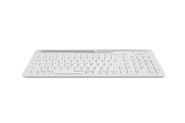 A4Tech FBK25 Bluetooth and 2.4G Wireless Keyboard | White