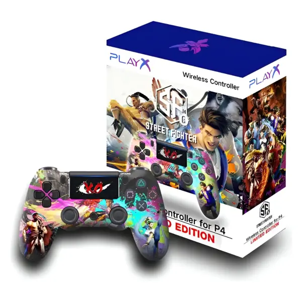 Sony P4 Wireless Controller - Street Fighter Edition