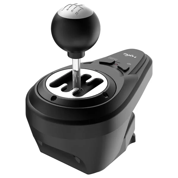PXN A7 Gaming Gear Shifter 6+1 Manual with Handbrake Button – PC Racing Simulator Shifter Plug & Play