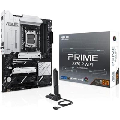 ASUS PRIME X870-P CSM WIFI ATX Motherboard – AMD AM5, DDR5, PCIe 5.0, WiFi 7, Ryzen 7000/8000/9000 Support