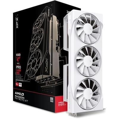 XFX Swift Radeon RX 9070 XT Triple Fan White Gaming Edition 16GB Graphics Card