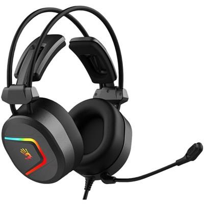 Bloody MC750 ANC RGB USB Gaming Headset Hybrid Active Noise Cancelling 7.1 Surround Sound Black