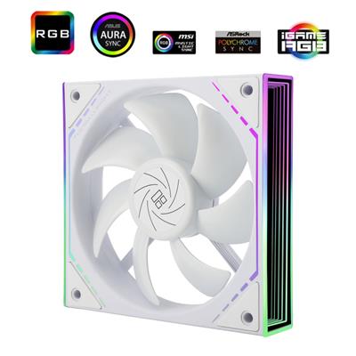 Thermalright TL-M12W-S ARGB 120mm PWM High Airflow Case Fan – White
