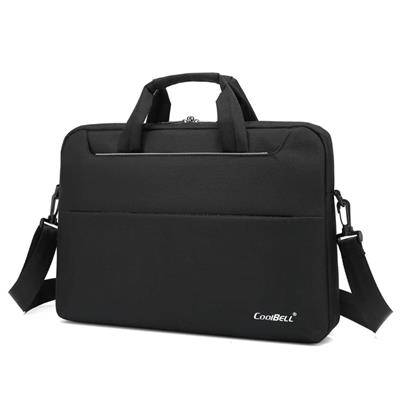 Coolbell CB-2109 15.6" Laptop Bag - Black Water-Resistant Messenger Bag