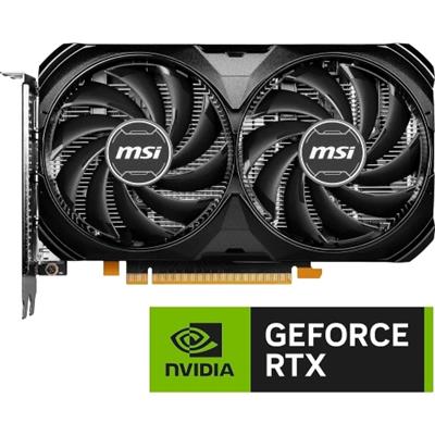 MSI Gaming GeForce RTX 4060 Ventus 2X Black 8GB OC Graphics Card