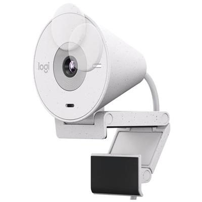 Logitech BRIO 300 Full HD 1080p Webcam - Spin for Instant Privacy, Logi Tune Compatible