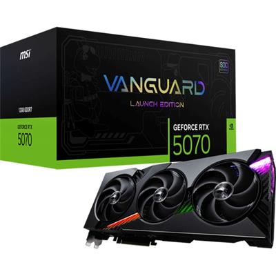 MSI GeForce RTX 5070 12G VANGUARD SOC LAUNCH EDITION Graphics Card