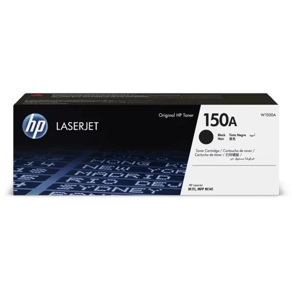 HP 150A Black Original LaserJet Toner Cartridge | For HP LaserJet Pro M141a, MFP M111a, MFP M111we Printers