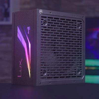 AeroCool Lux RGB 550M 80 Plus Bronze Semi-Modular Power Supply