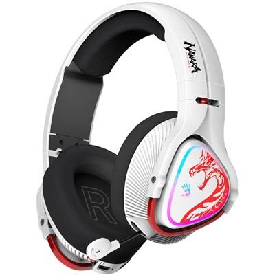 Bloody MR720 Naraka RGB Wireless Gaming Headset Bluetooth 5.3 2.4GHz Wireless Triple Mode Gaming Headphones