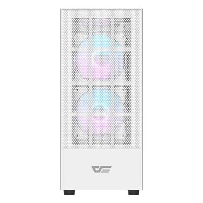 DarkFlash A290 ATX With 3 ARGB Fans Gaming Case - White