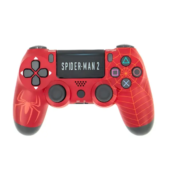 Sony PS4 Double E-motor Vibration 4 Wireless Controller - Spider Man 2 Edition
