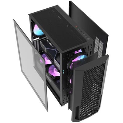DF2100 ATX PC Case - Black