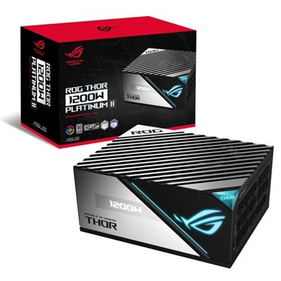 ASUS ROG Thor 1200W Platinum II Fully Modular Power Supply with OLED Display
