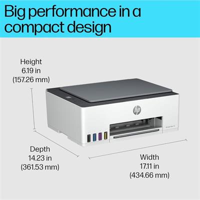 HP Smart Tank 580 All-in-One Wireless Printer, A4 Colour Smart Tank 
